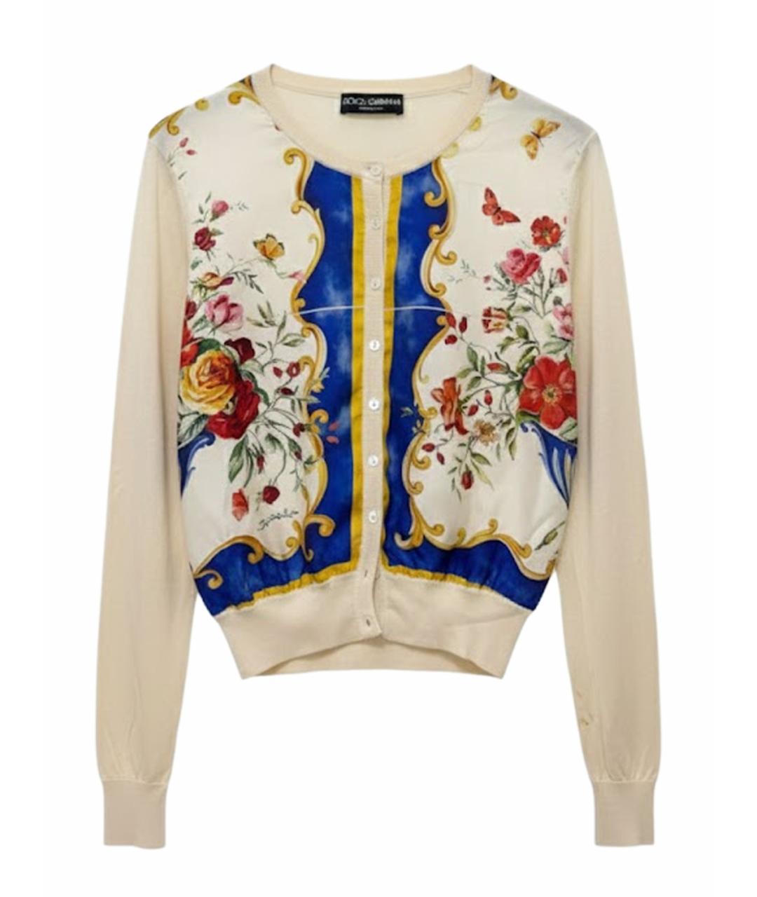 DOLCE&GABBANA Бежевый кардиган, фото 1