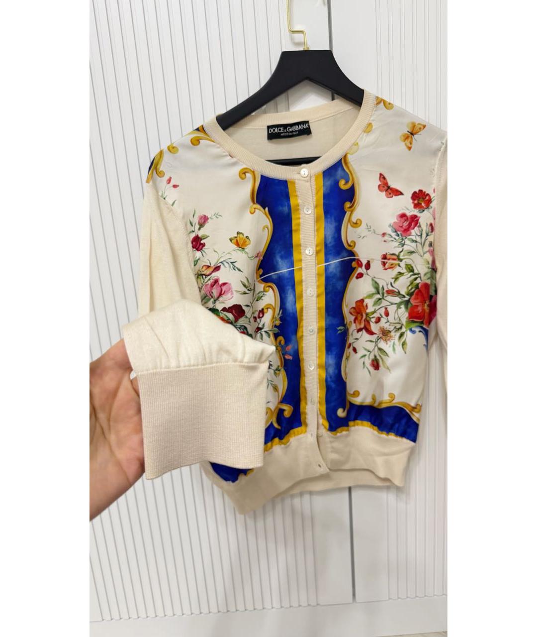 DOLCE&GABBANA Бежевый кардиган, фото 2