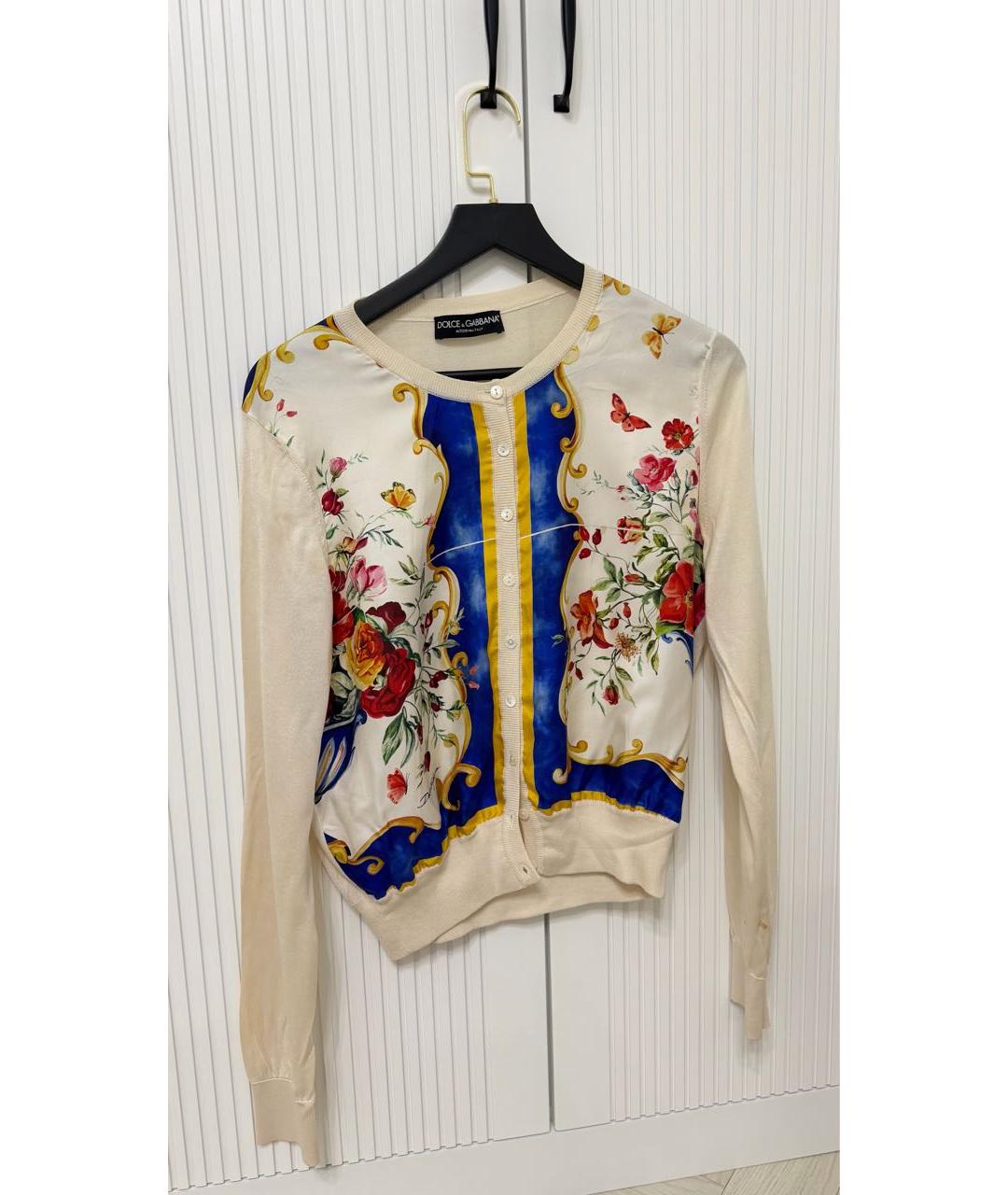 DOLCE&GABBANA Бежевый кардиган, фото 6