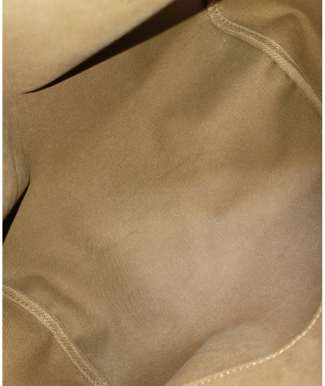 LOUIS VUITTON Коричневая сумка с короткими ручками, фото 4