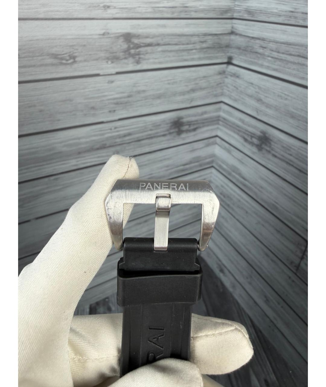 PANERAI Черные металлические часы, фото 7