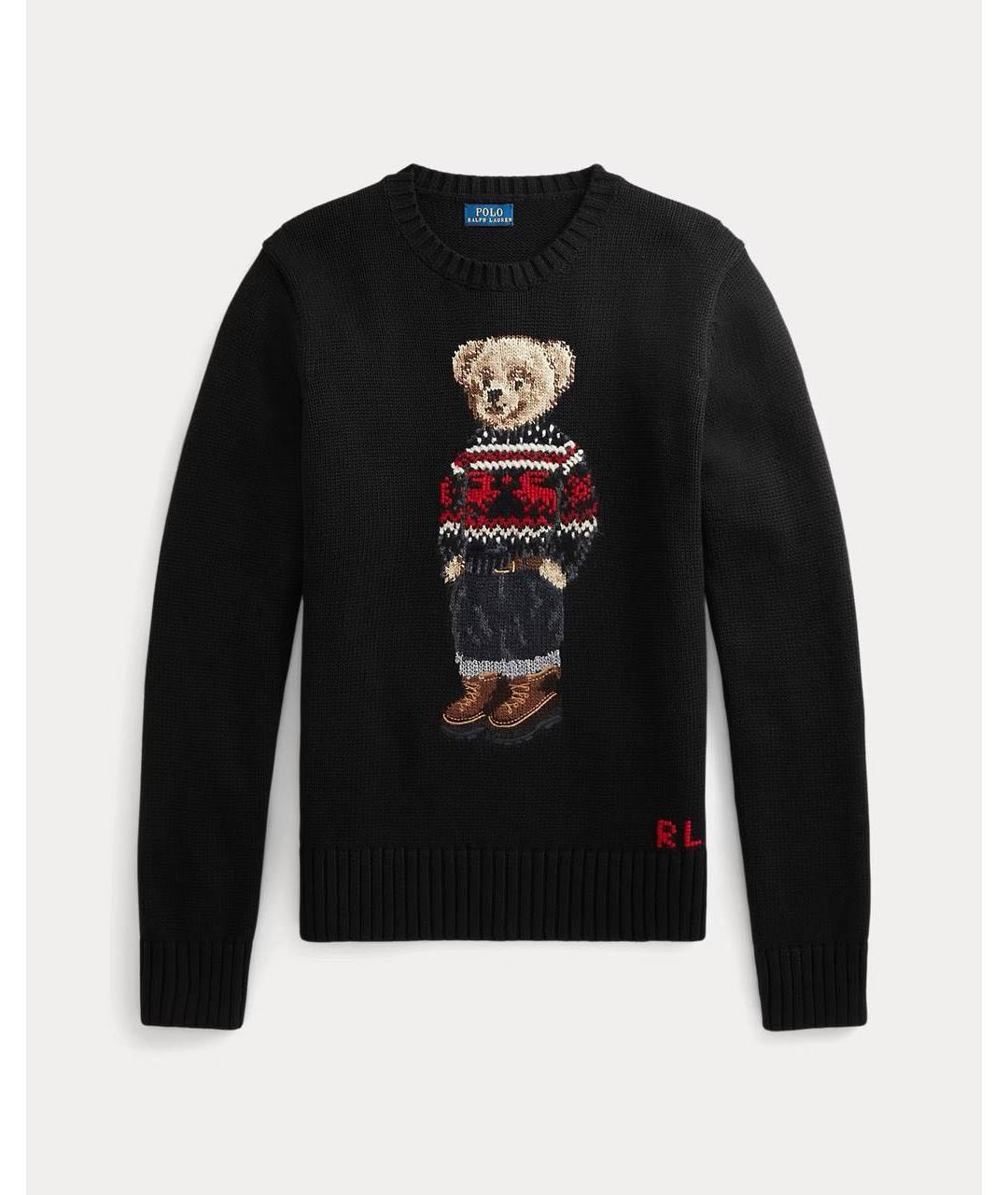 POLO RALPH LAUREN Черный джемпер / свитер, фото 3