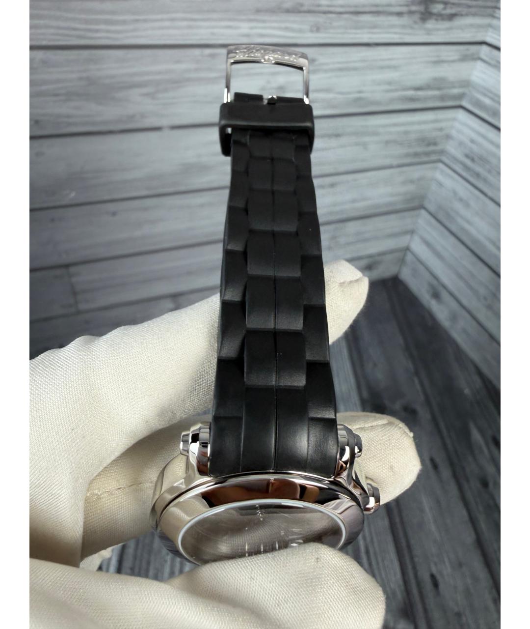 CHOPARD Черные металлические часы, фото 6