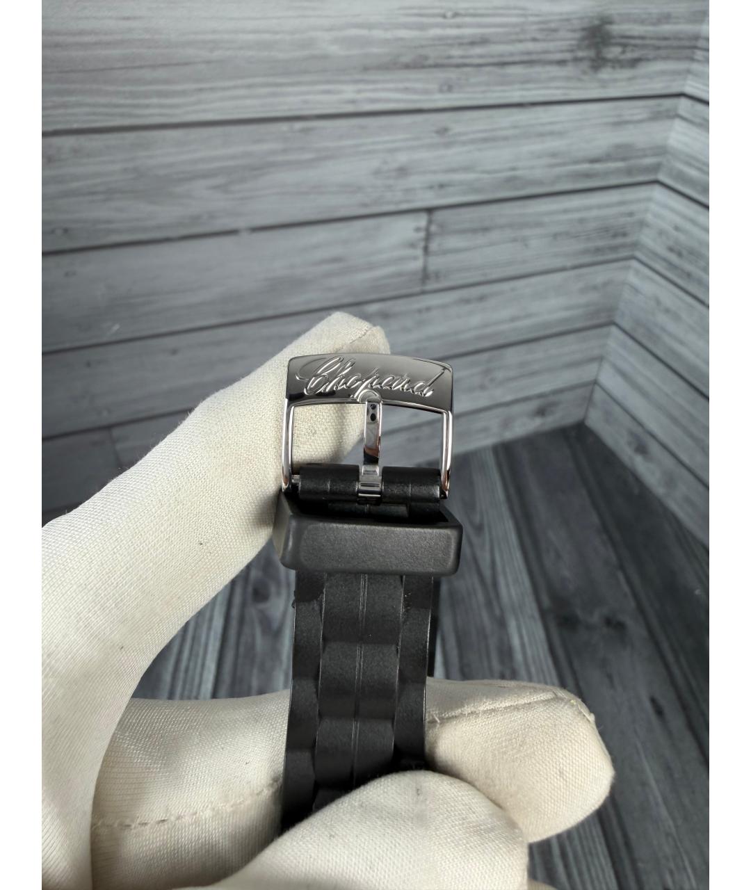 CHOPARD Черные металлические часы, фото 8