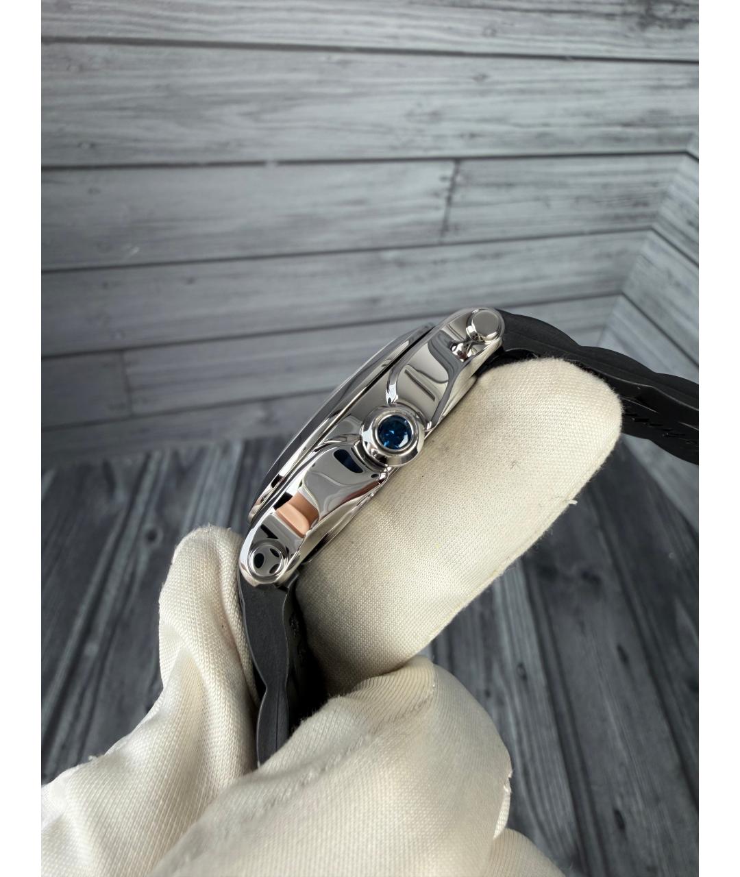 CHOPARD Черные металлические часы, фото 3