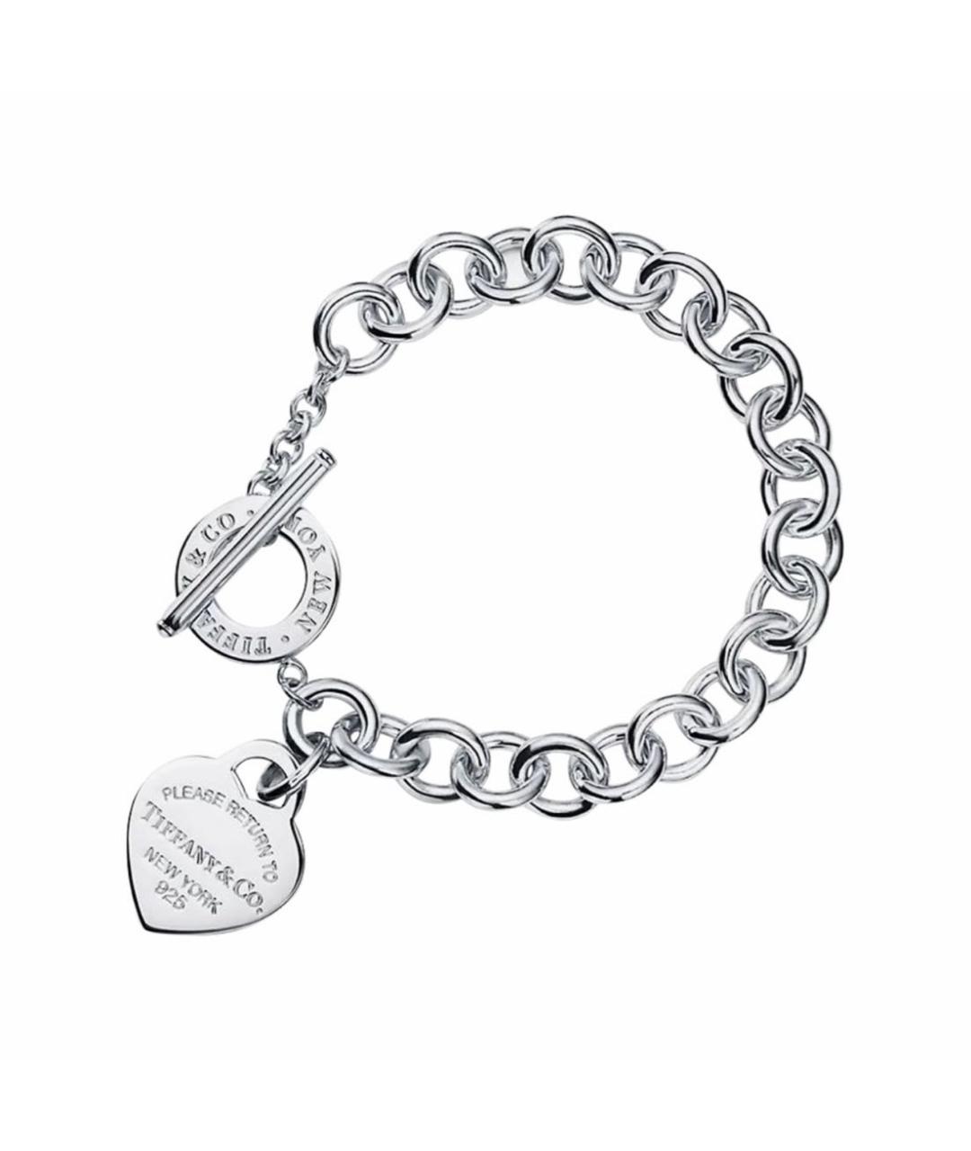 TIFFANY&CO Серебрянный серебряный браслет, фото 1