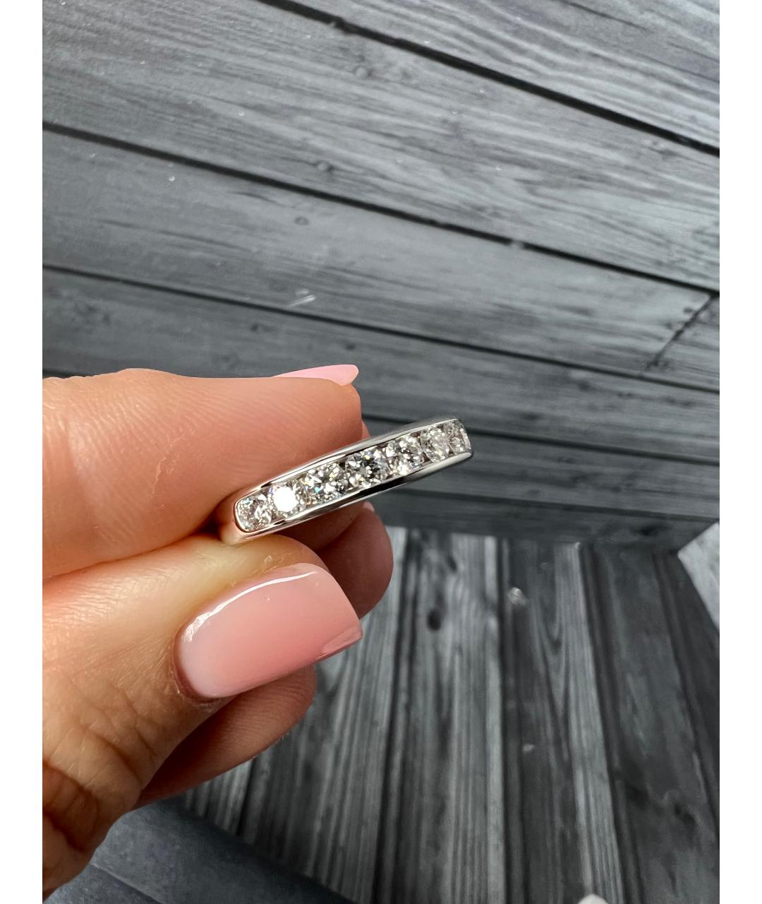 TIFFANY&CO Серебряное платиновое кольцо, фото 2