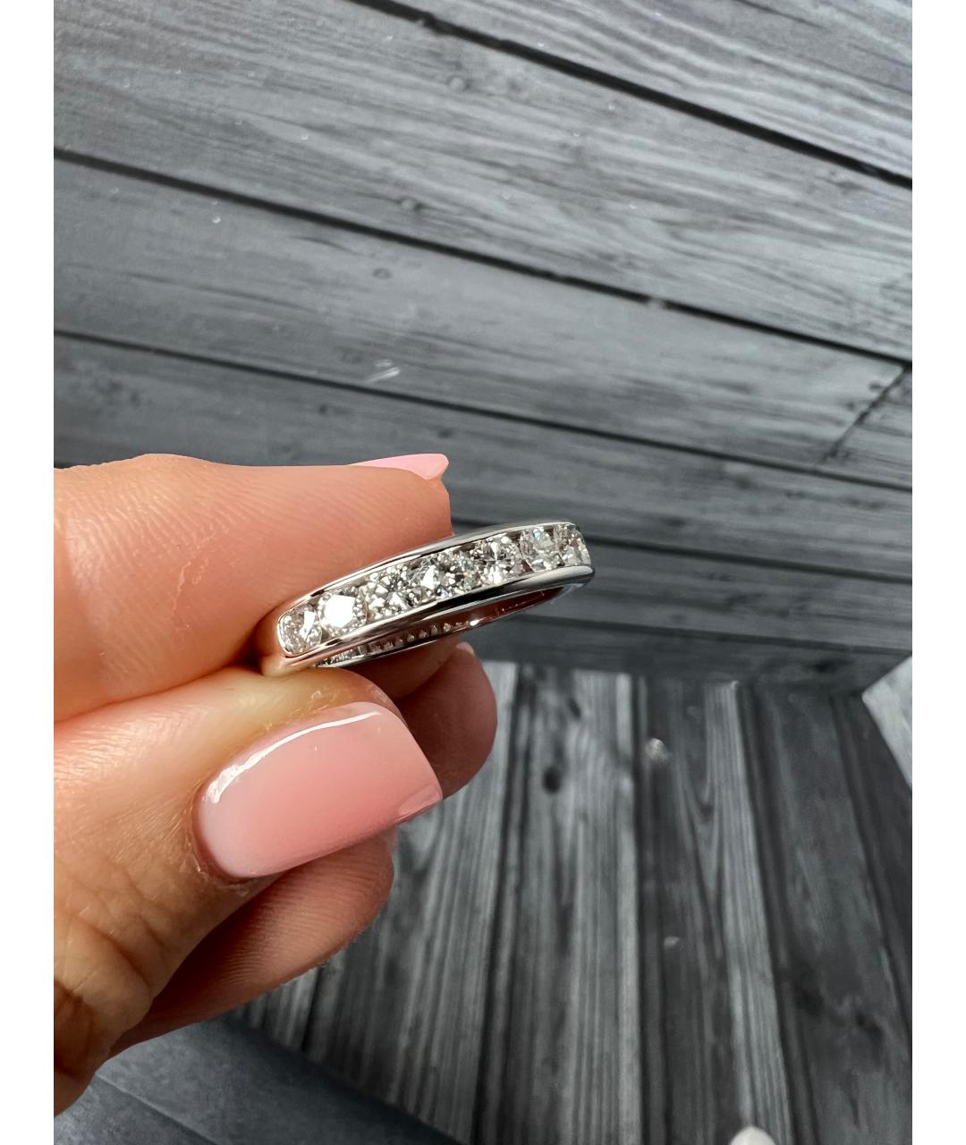 TIFFANY&CO Серебряное платиновое кольцо, фото 3