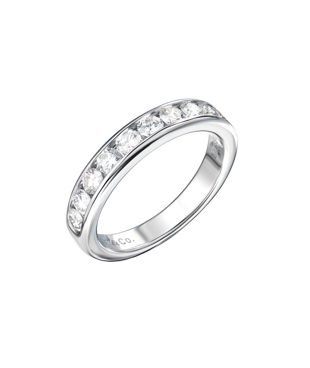 TIFFANY&CO Серебряное платиновое кольцо, фото 1