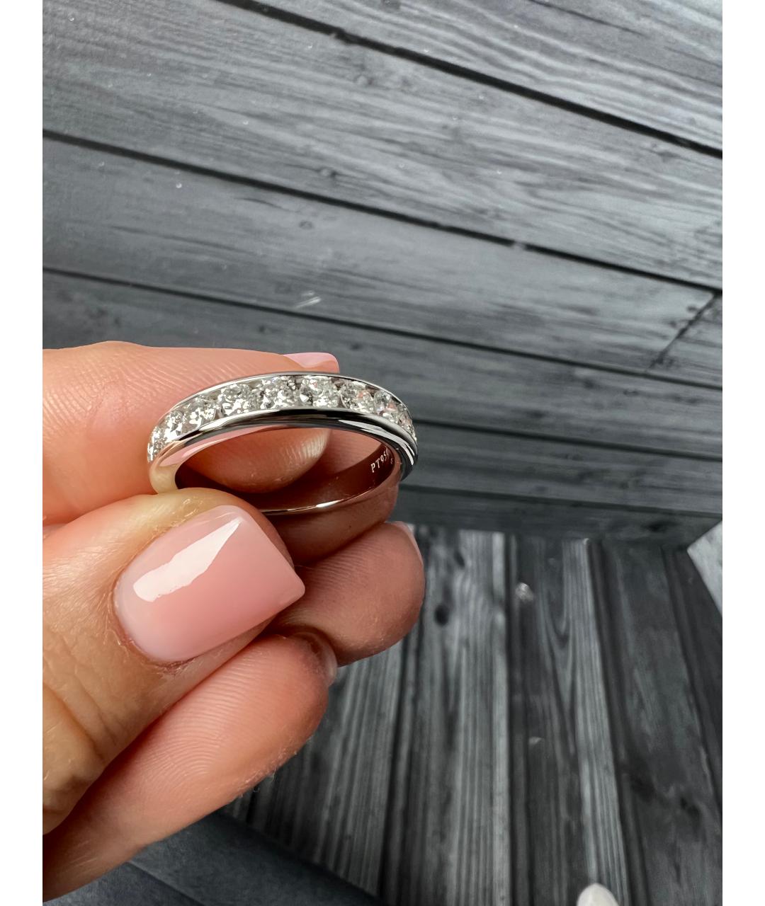 TIFFANY&CO Серебряное платиновое кольцо, фото 5