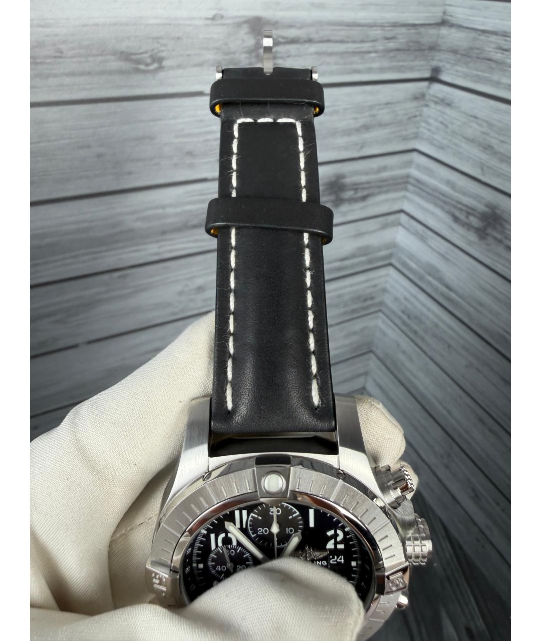 BREITLING Черные часы, фото 6