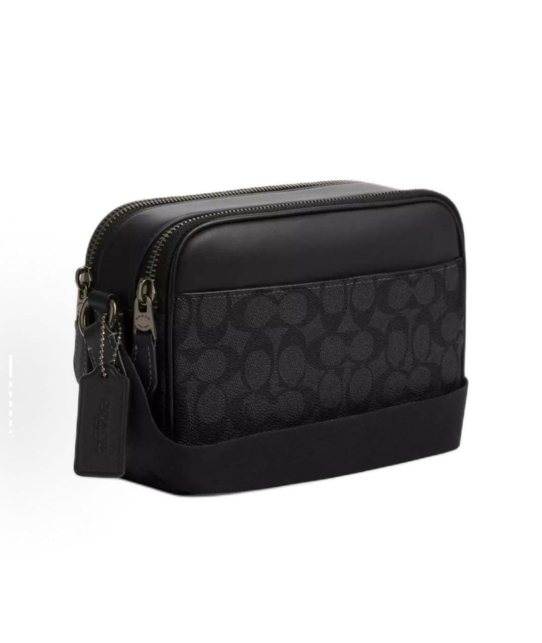 COACH Черная сумка на плечо, фото 2