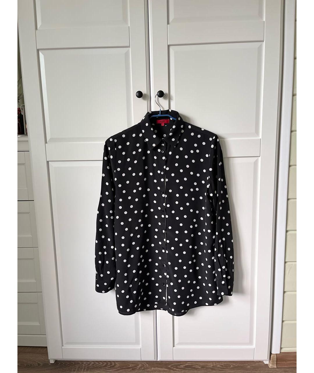 HUGO BOSS Черный шелковый костюм с юбками, фото 9