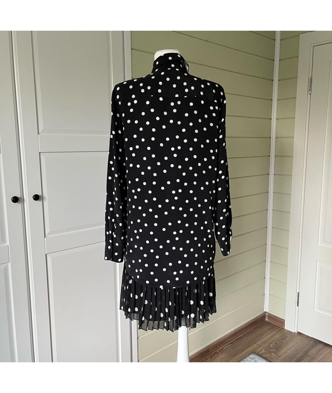 HUGO BOSS Черный шелковый костюм с юбками, фото 6