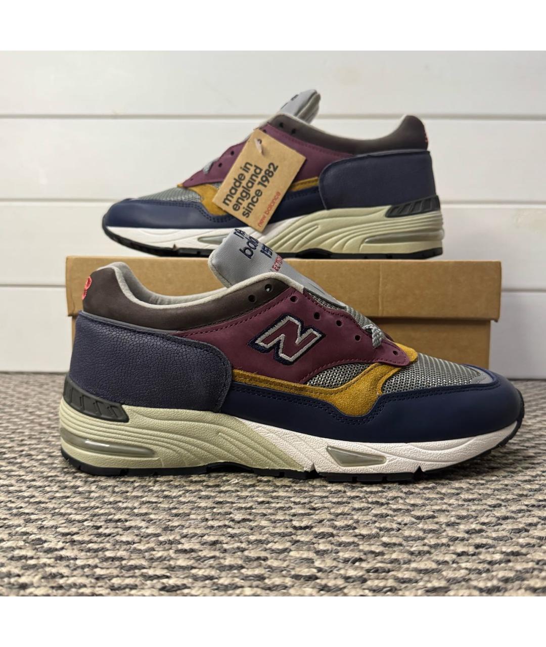 NEW BALANCE Мульти кожаные низкие кроссовки / кеды, фото 9