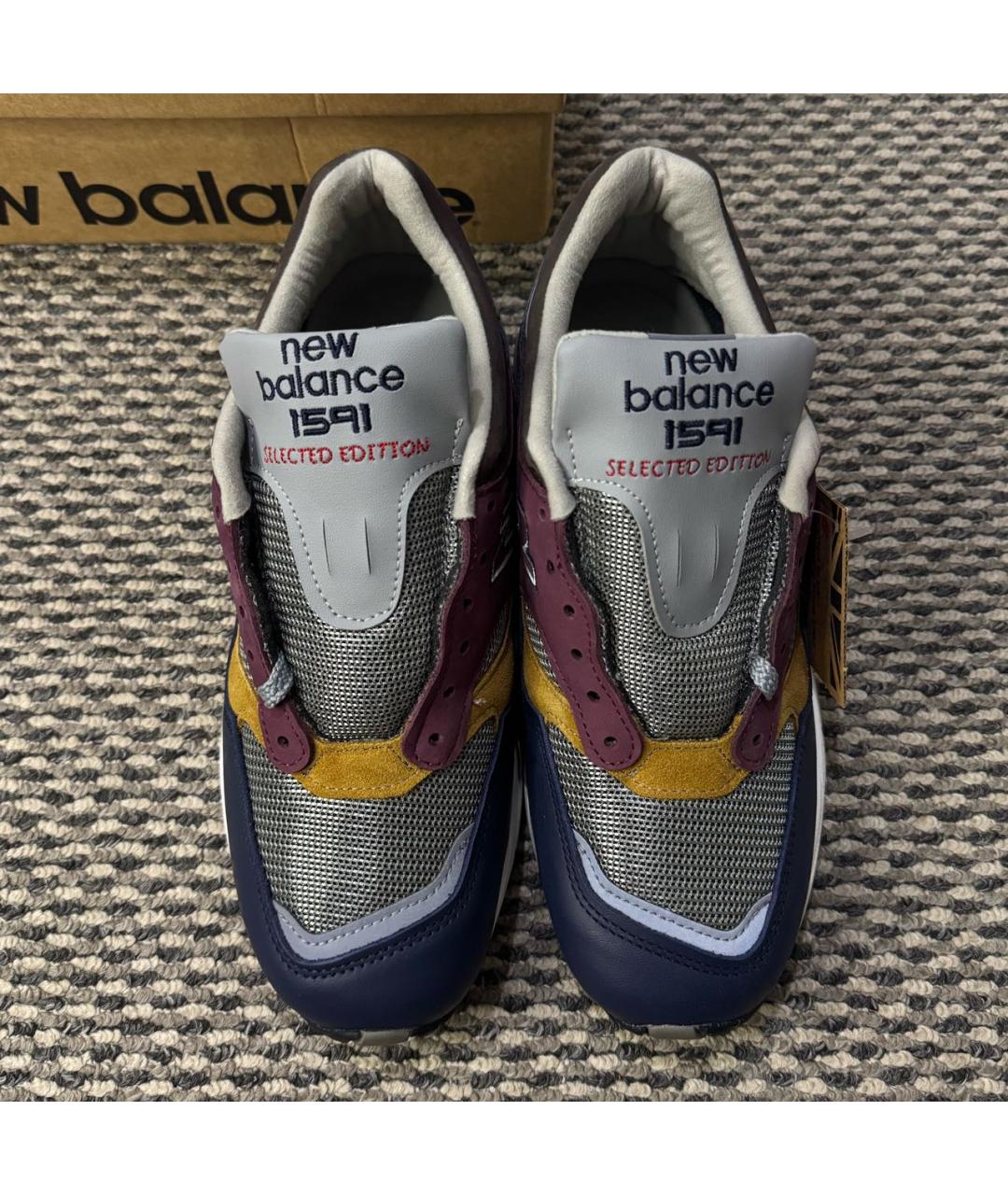 NEW BALANCE Мульти кожаные низкие кроссовки / кеды, фото 2