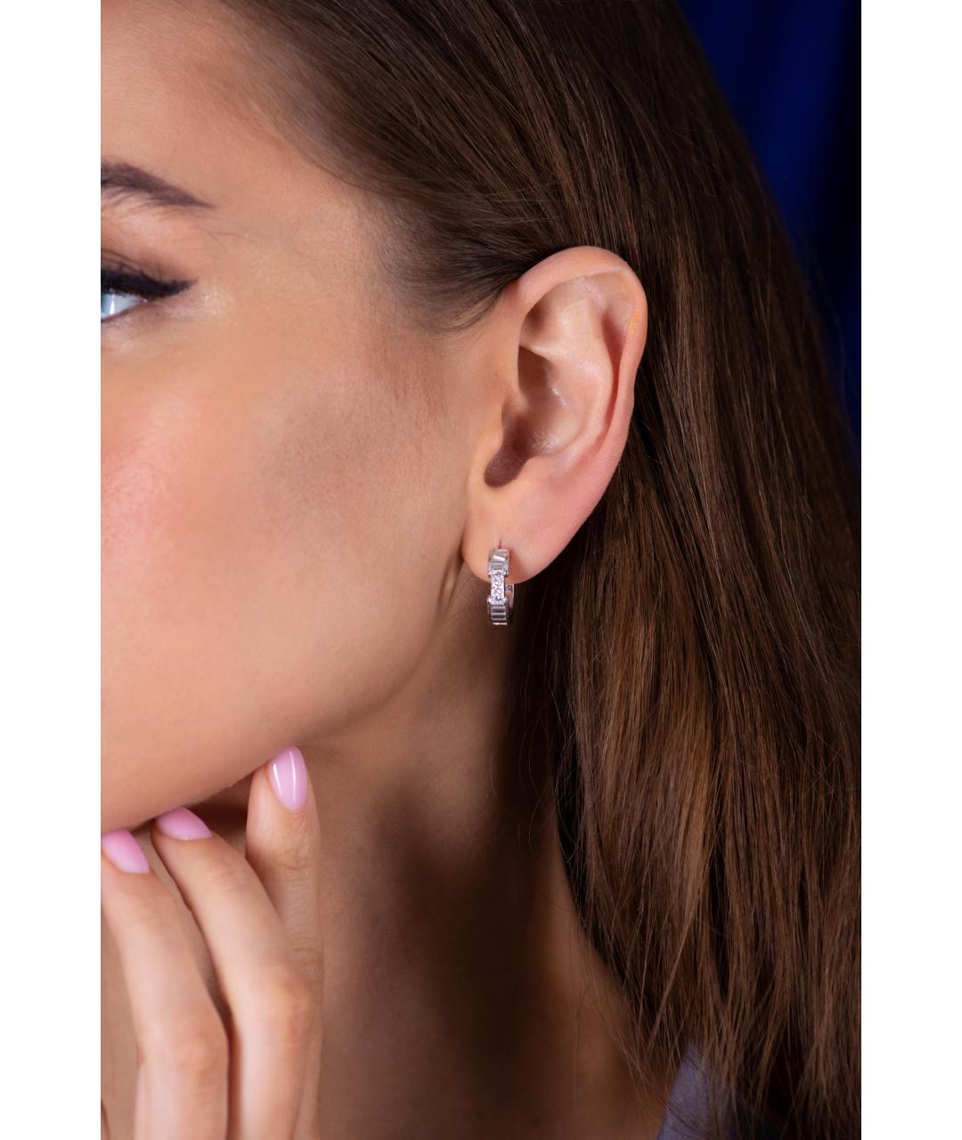 TIFFANY&CO Серебряные серьги из белого золота, фото 2