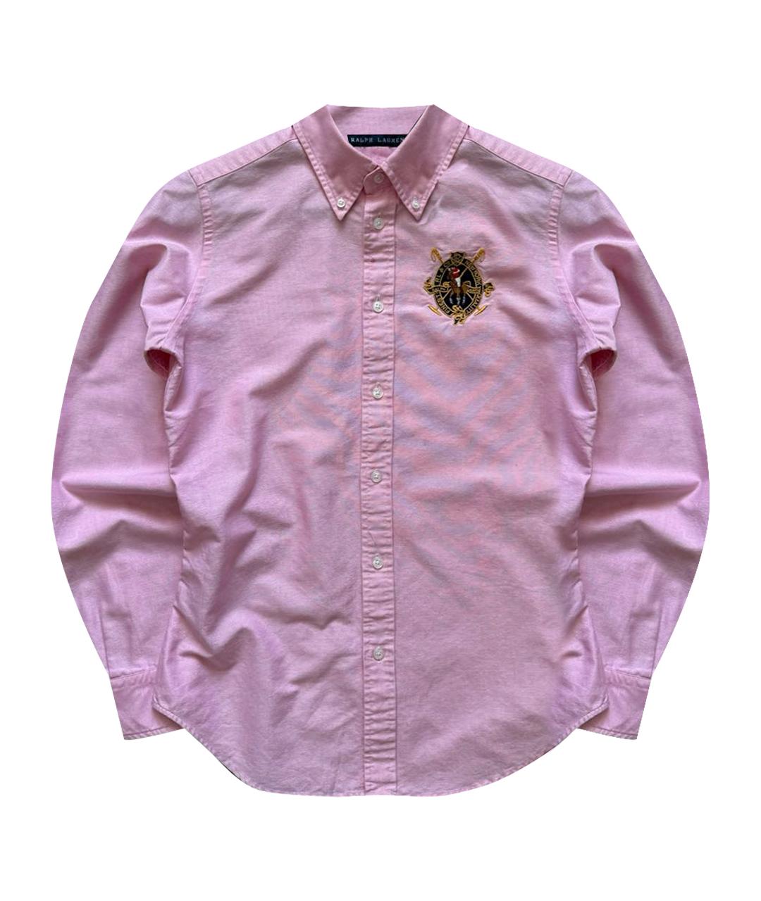 RALPH LAUREN Розовая хлопковая рубашка, фото 1