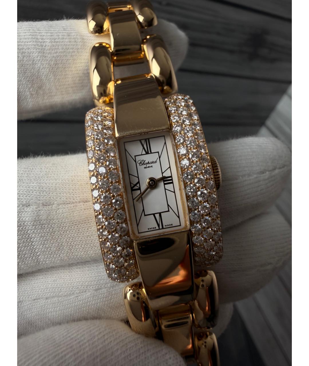 CHOPARD Золотые часы из желтого золота, фото 3