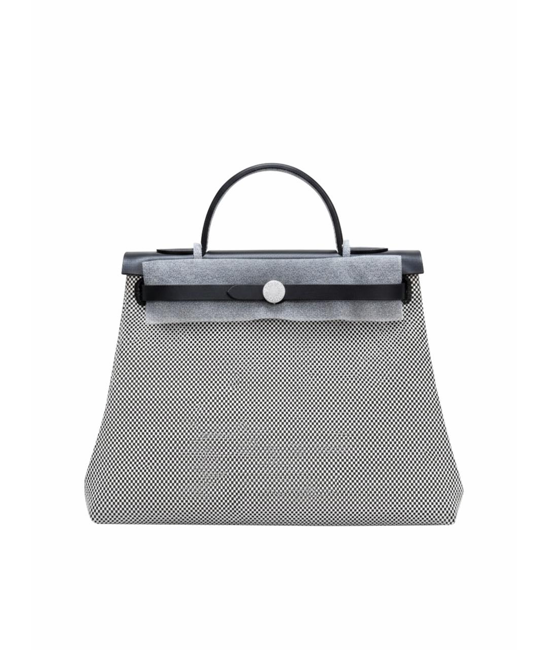 HERMES Серая сумка с короткими ручками, фото 1