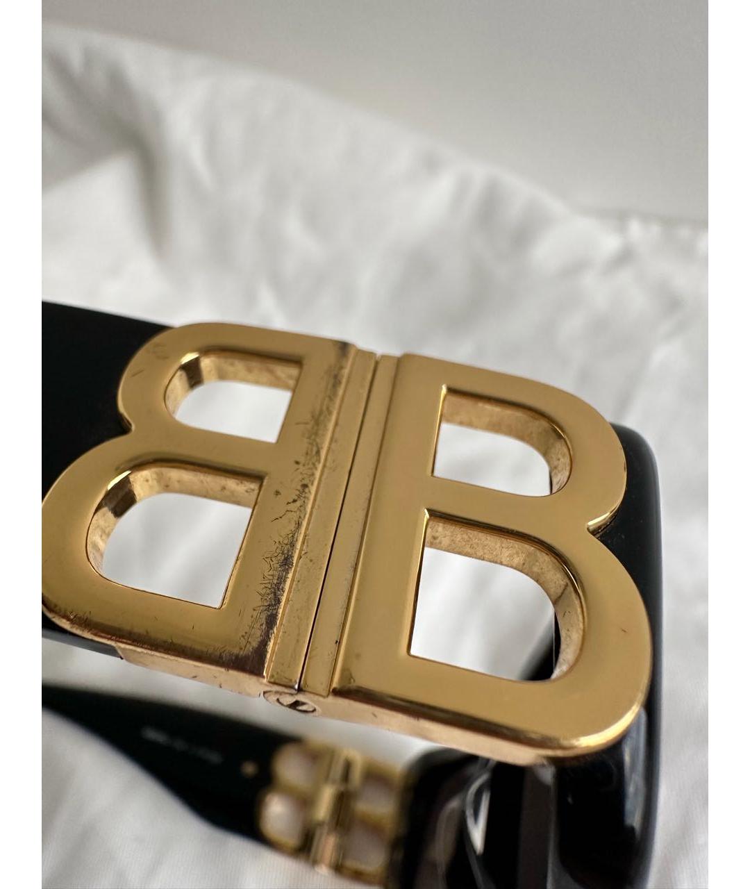 BALENCIAGA Черные пластиковые солнцезащитные очки, фото 7