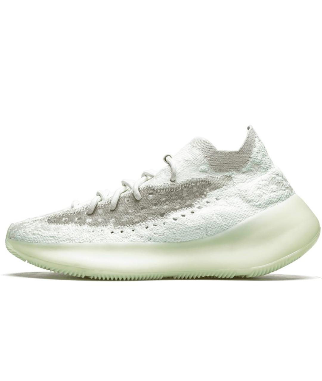 ADIDAS YEEZY Белые текстильные кроссовки, фото 5