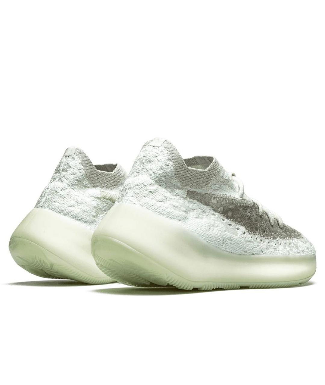 ADIDAS YEEZY Белые текстильные кроссовки, фото 2