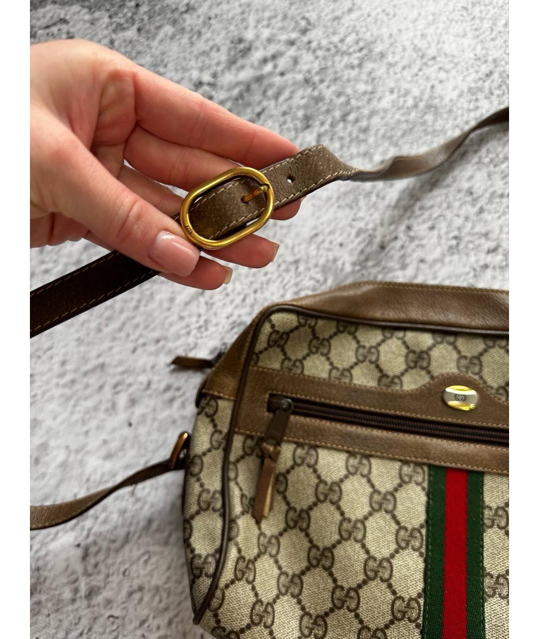 GUCCI Бежевая сумка через плечо, фото 3