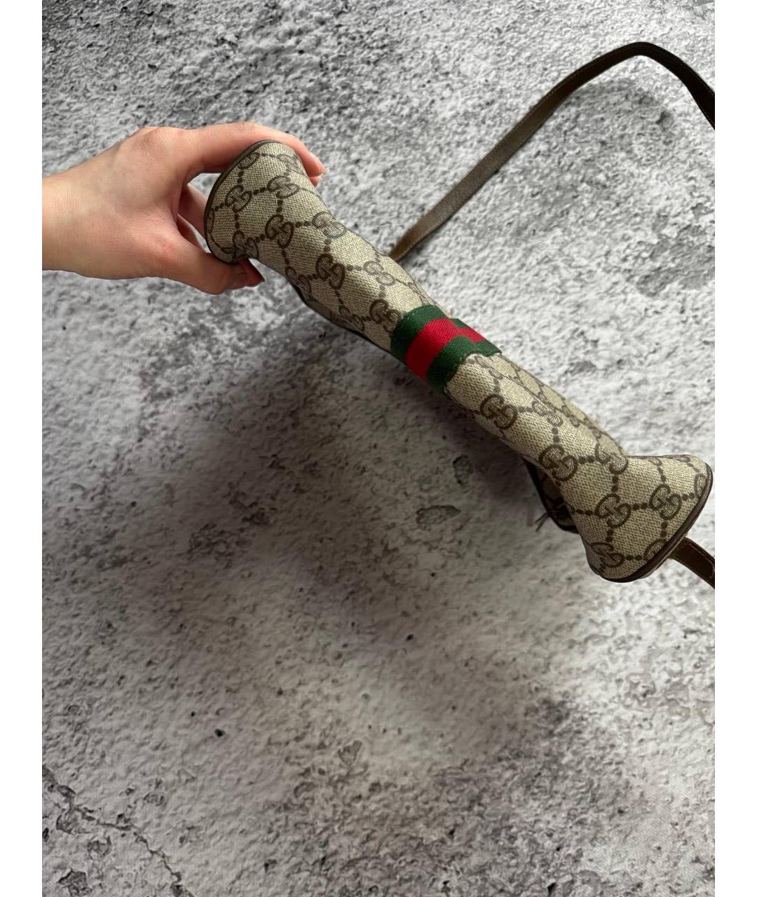 GUCCI Бежевая сумка через плечо, фото 6