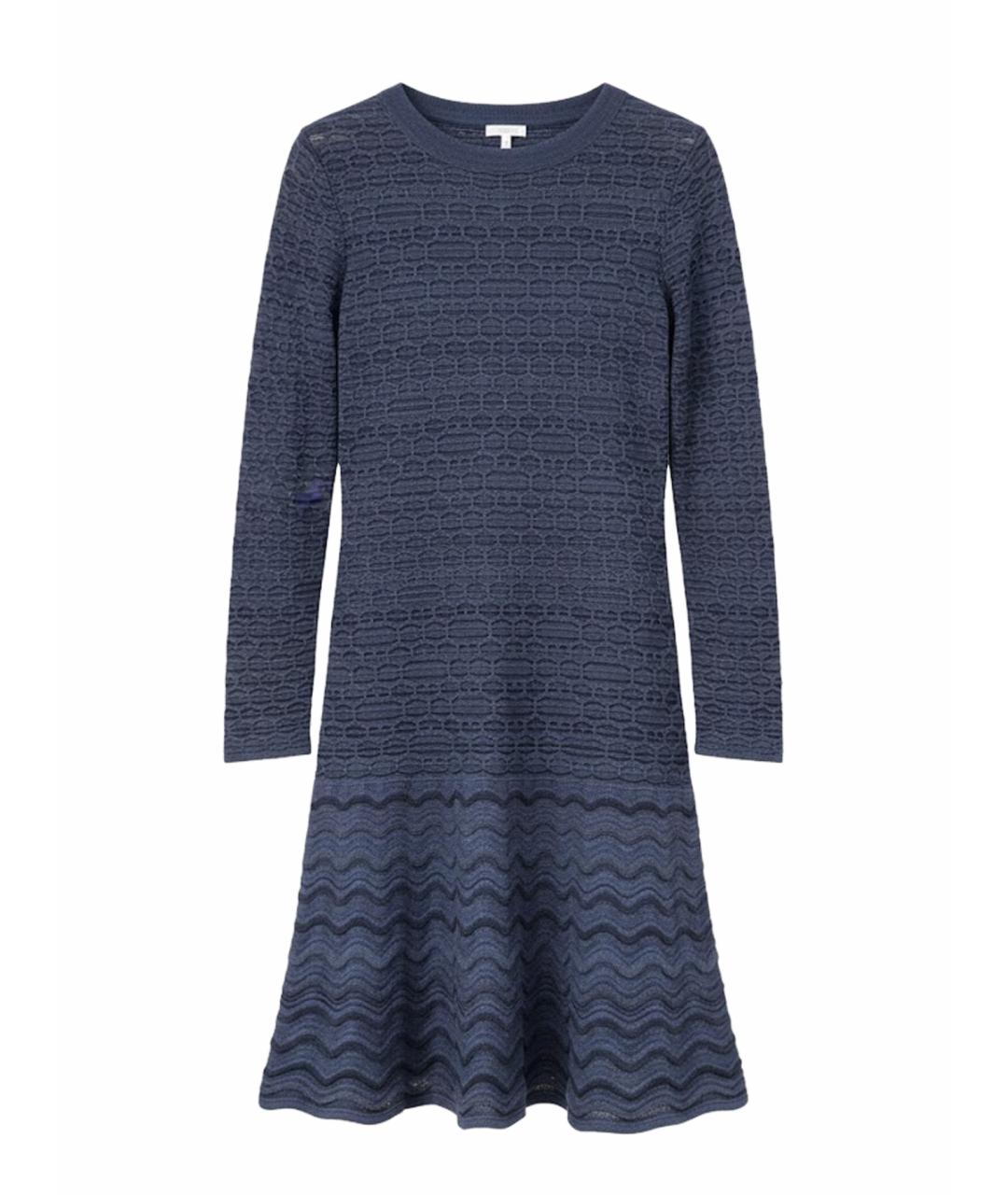 MISSONI Темно-синее повседневное платье, фото 1