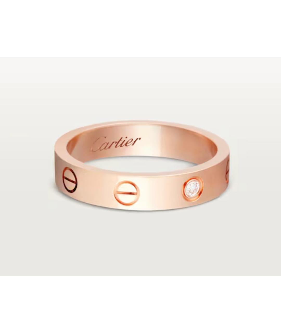 CARTIER Золотое кольцо из розового золота, фото 2