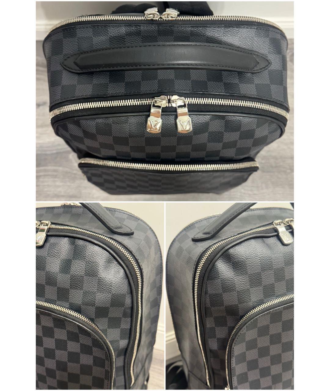 LOUIS VUITTON Черный рюкзак, фото 5