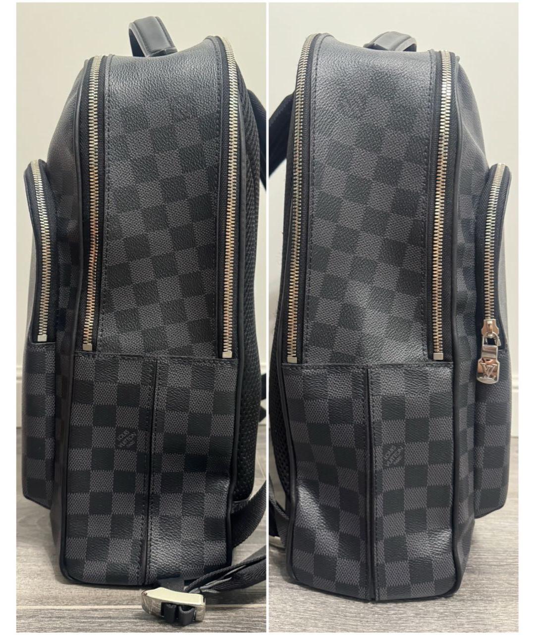 LOUIS VUITTON Черный рюкзак, фото 4