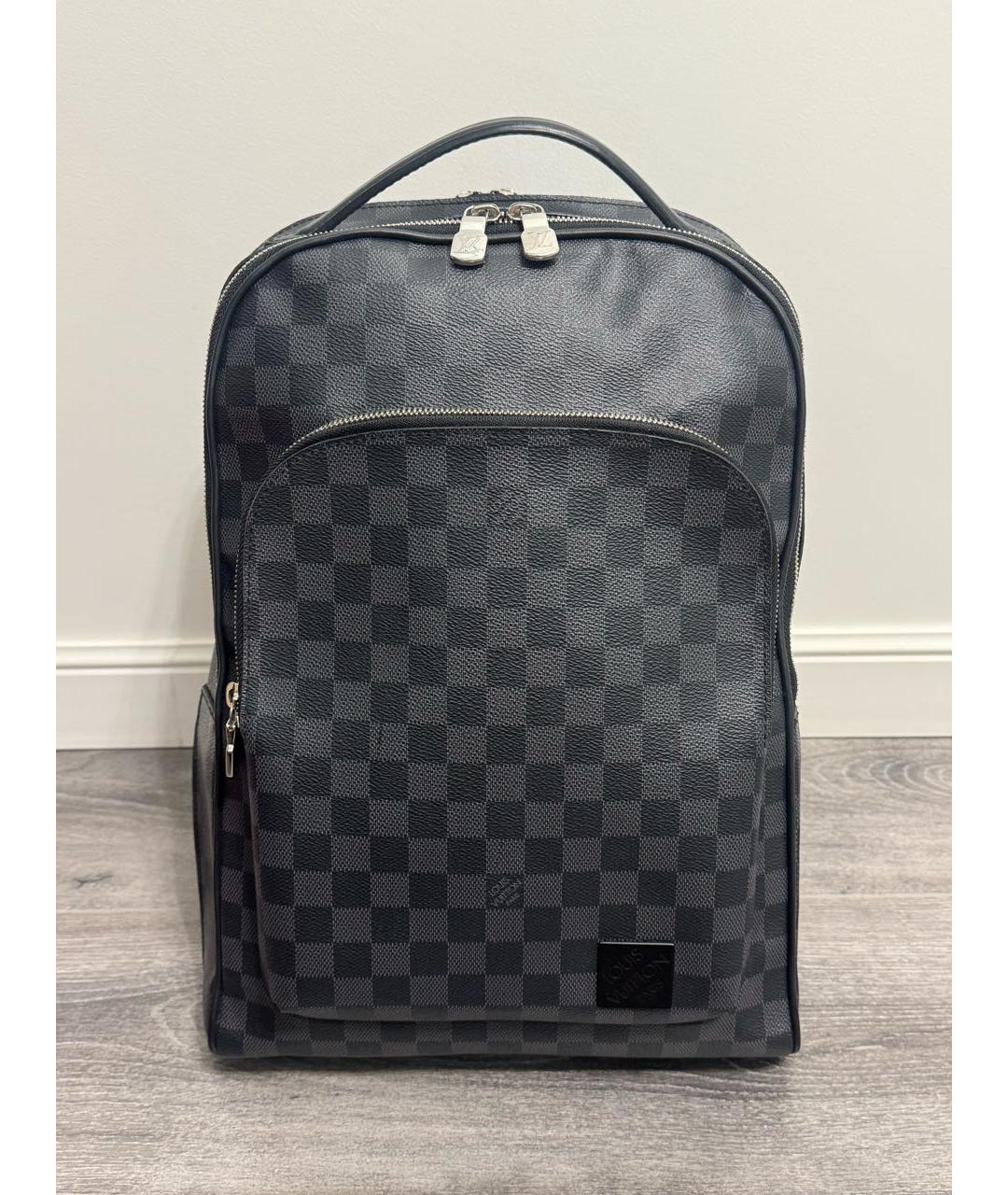 LOUIS VUITTON Черный рюкзак, фото 9