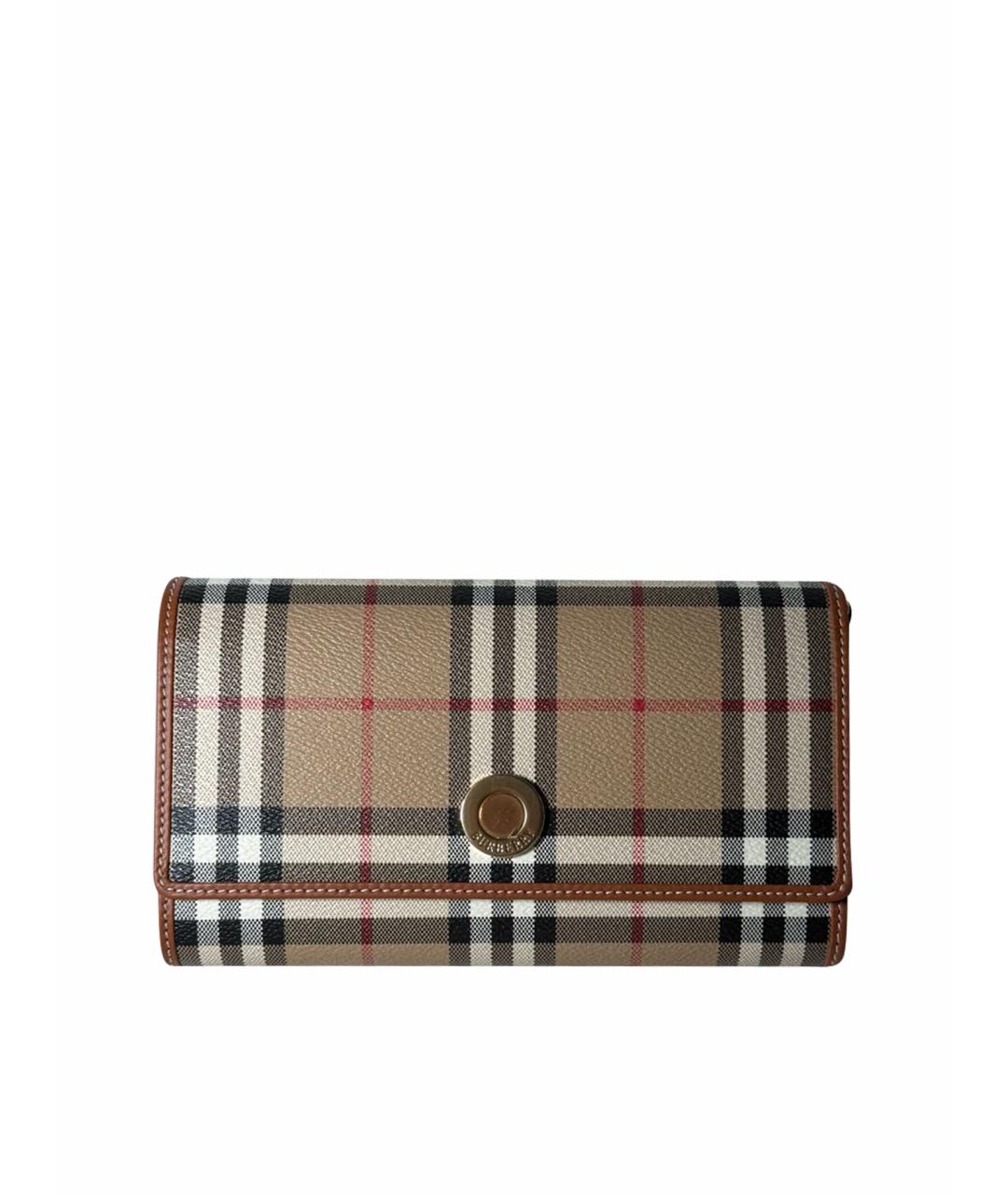 BURBERRY Коричневая сумка через плечо, фото 1