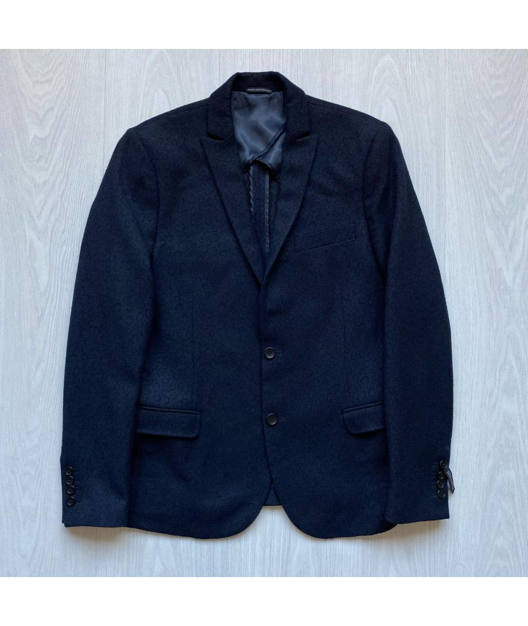 DANIELE ALESSANDRINI Темно-синий пиджак, фото 9