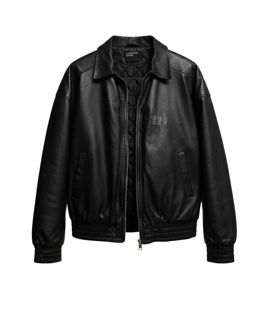 Enfants Riches Déprimés Черная кожаная куртка, фото 1