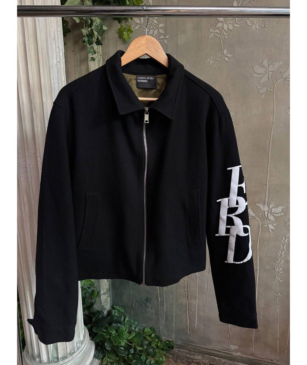 Enfants Riches Déprimés Черная шерстяная куртка, фото 6