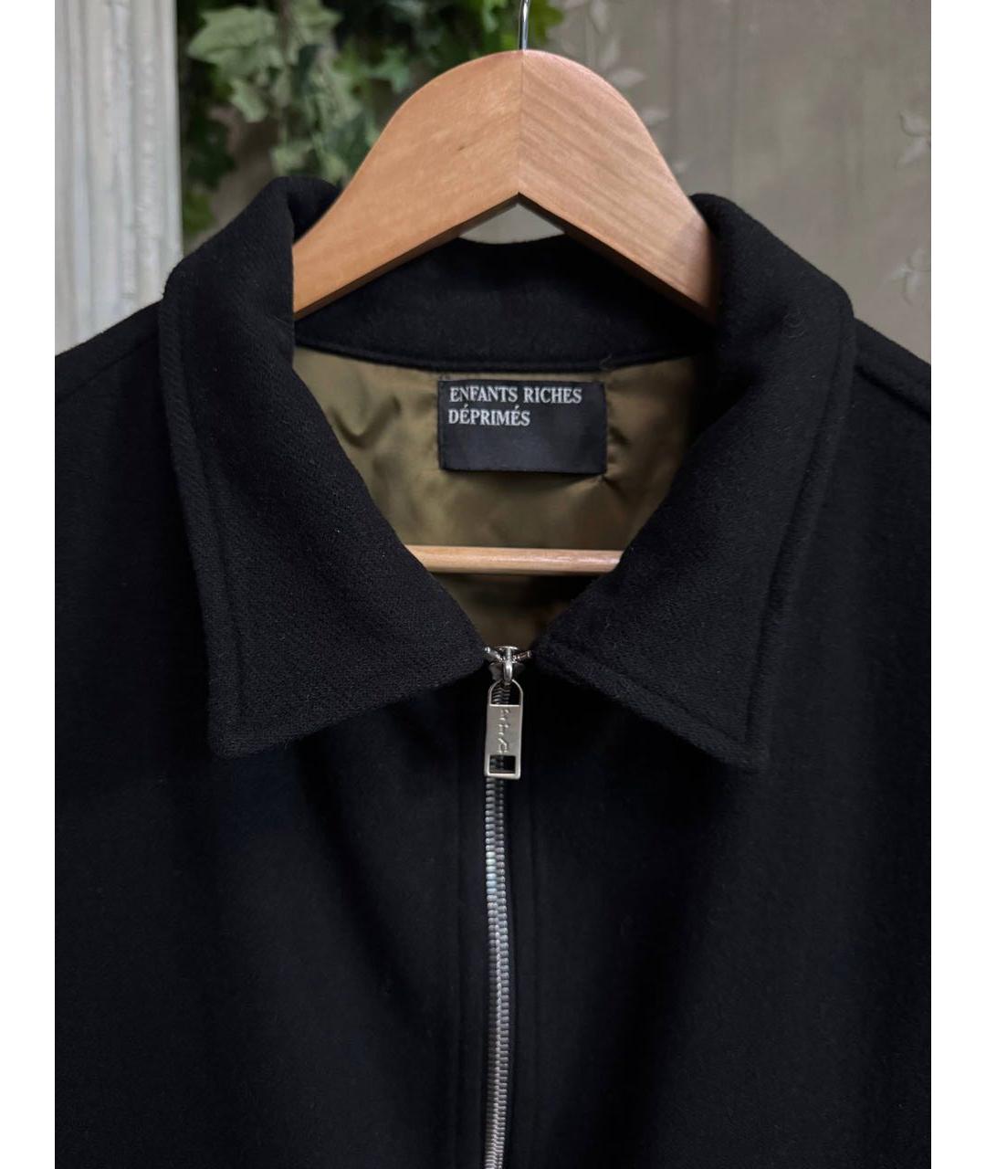 Enfants Riches Déprimés Черная шерстяная куртка, фото 3