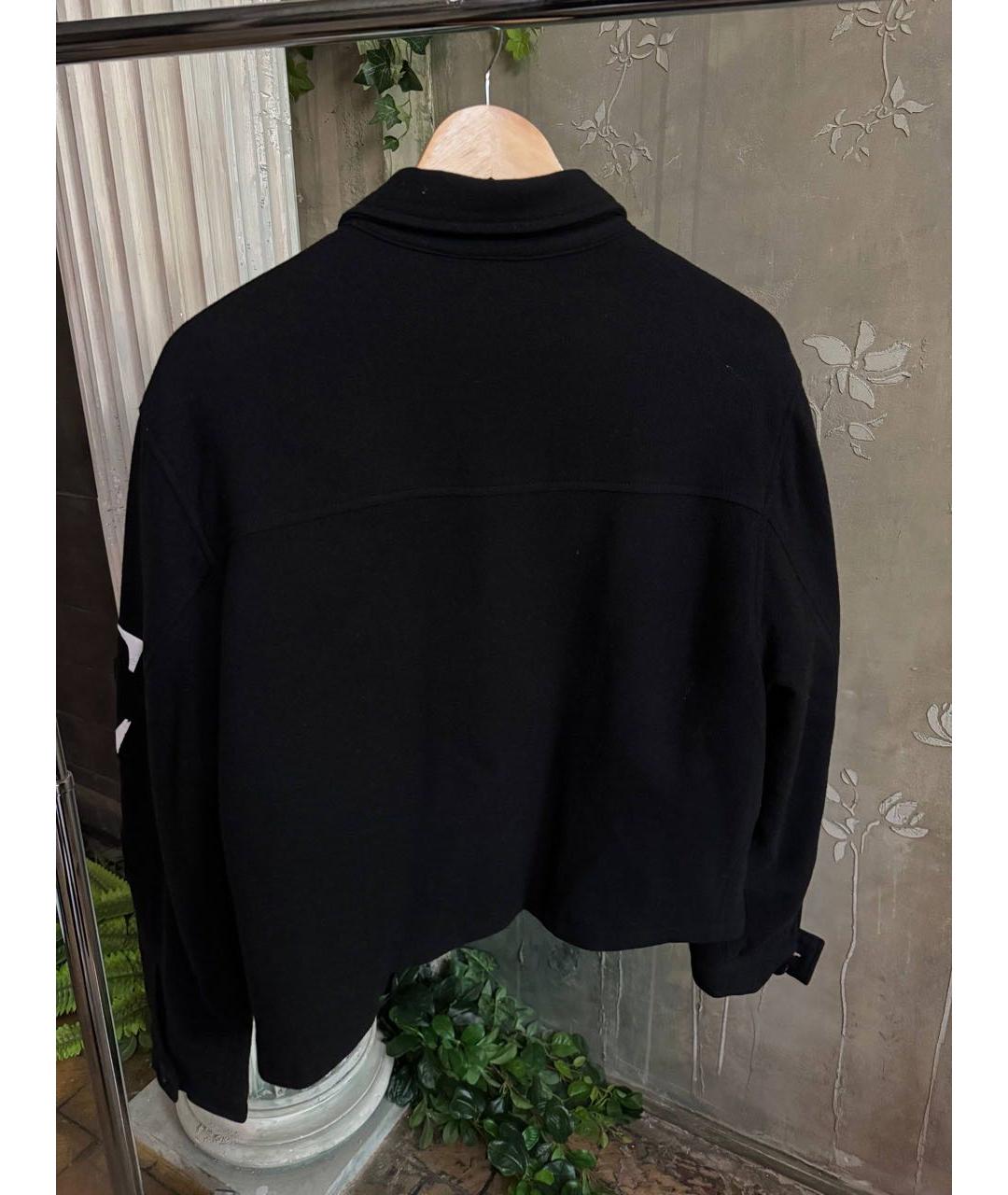 Enfants Riches Déprimés Черная шерстяная куртка, фото 4