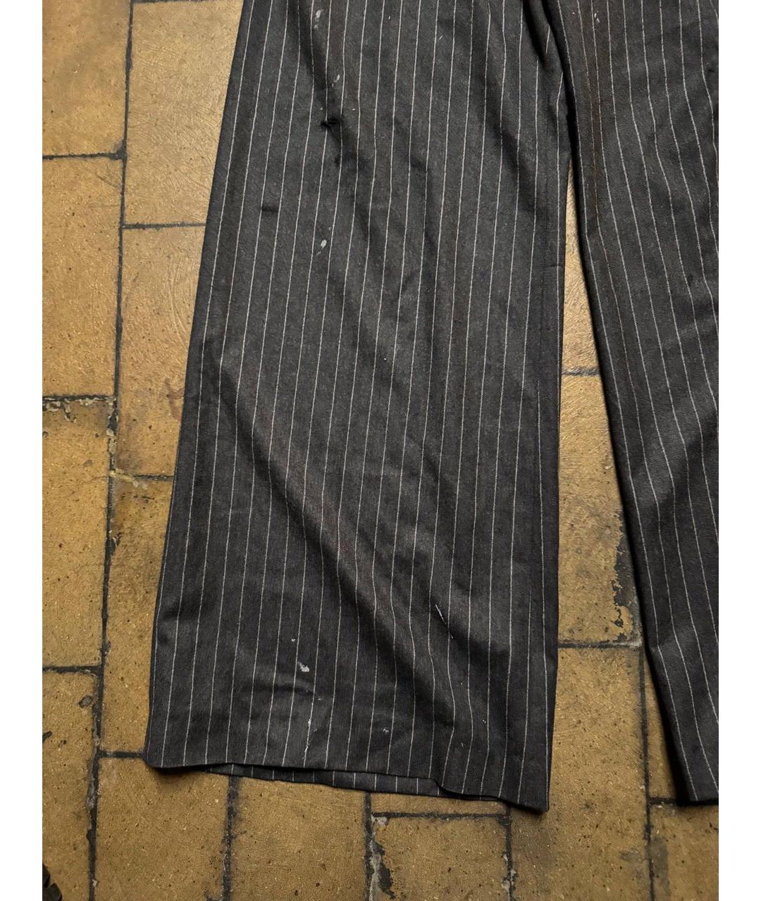 Enfants Riches Déprimés Черные хлопковые классические брюки, фото 2