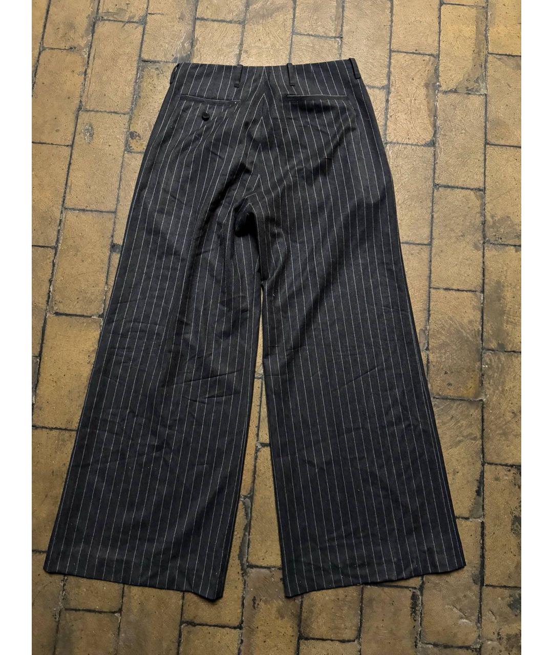 Enfants Riches Déprimés Черные хлопковые классические брюки, фото 4