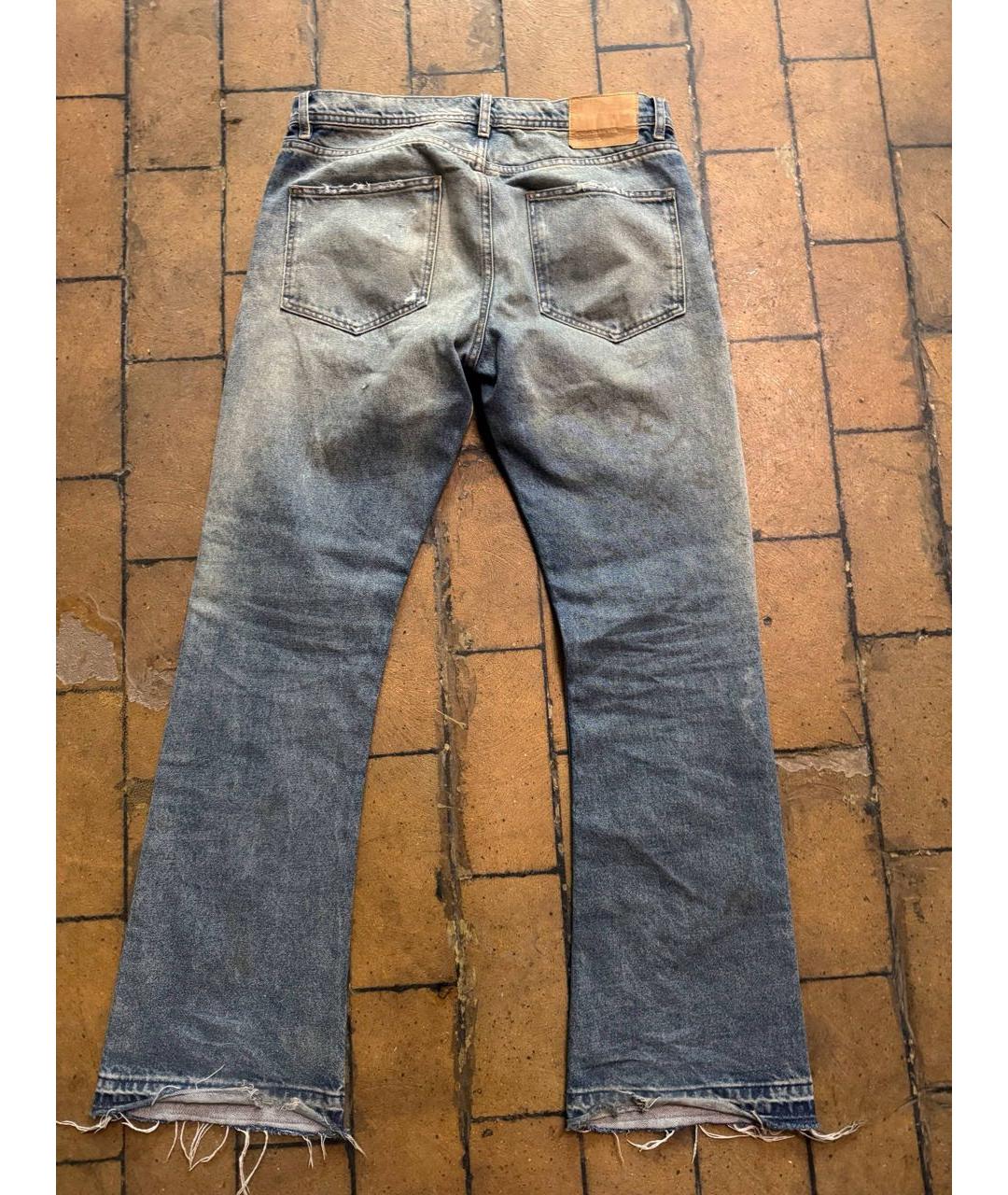 Enfants Riches Déprimés Синие хлопковые прямые джинсы, фото 2