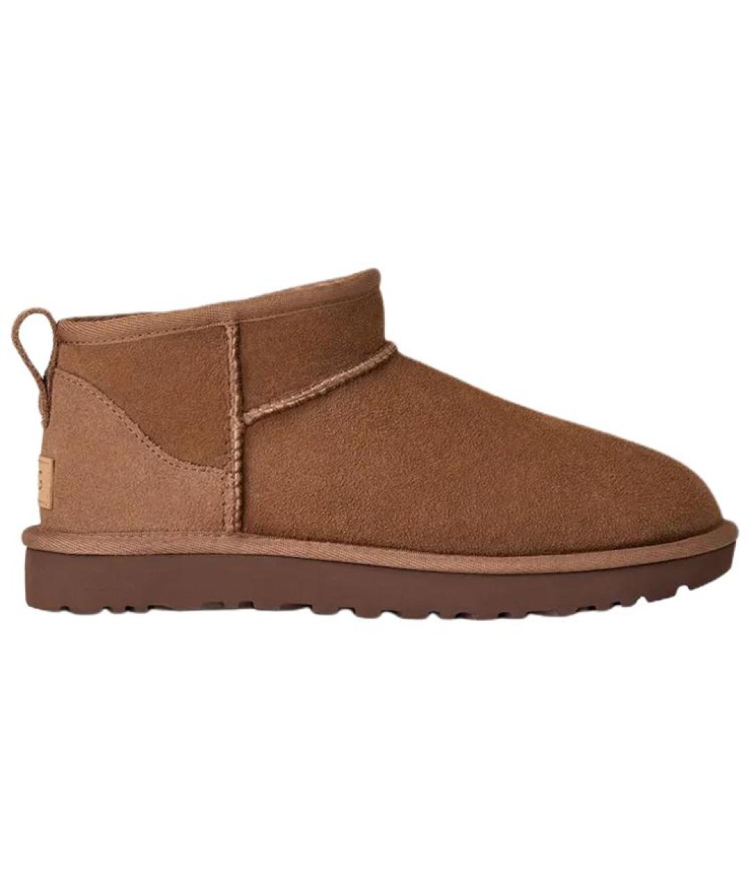 UGG AUSTRALIA Коричневые замшевые ботинки, фото 1