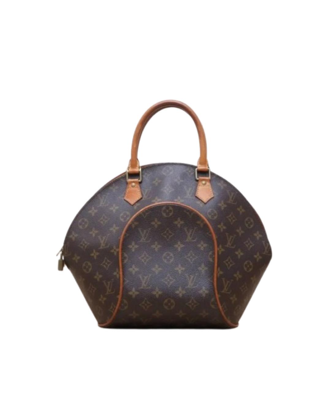 LOUIS VUITTON Коричневая сумка с короткими ручками, фото 1