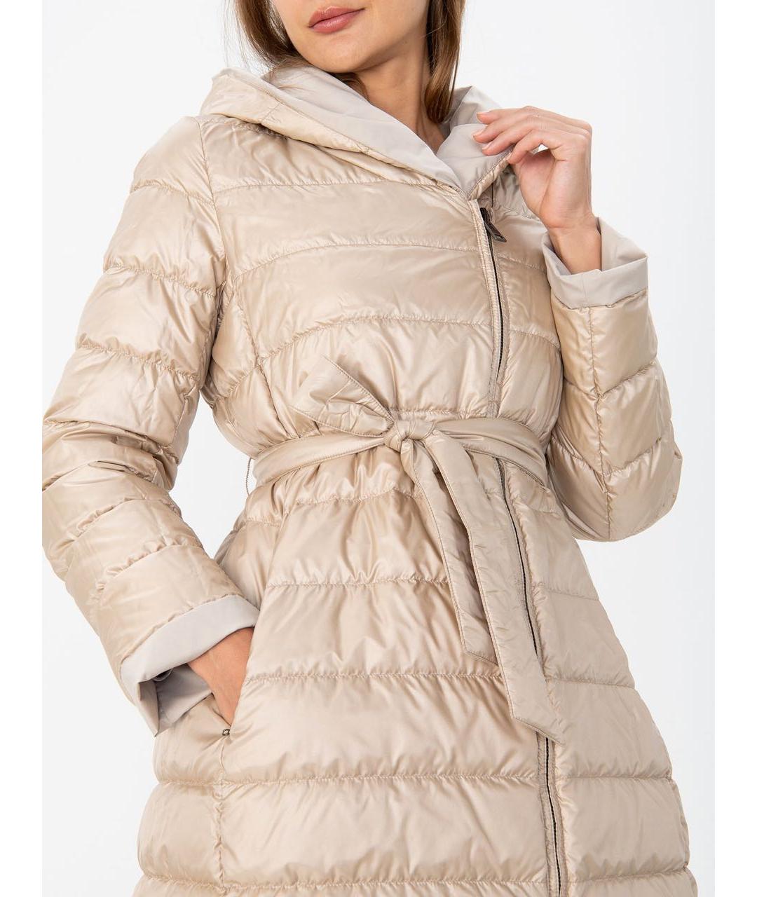 WEEKEND MAX MARA Бежевый пуховик, фото 5