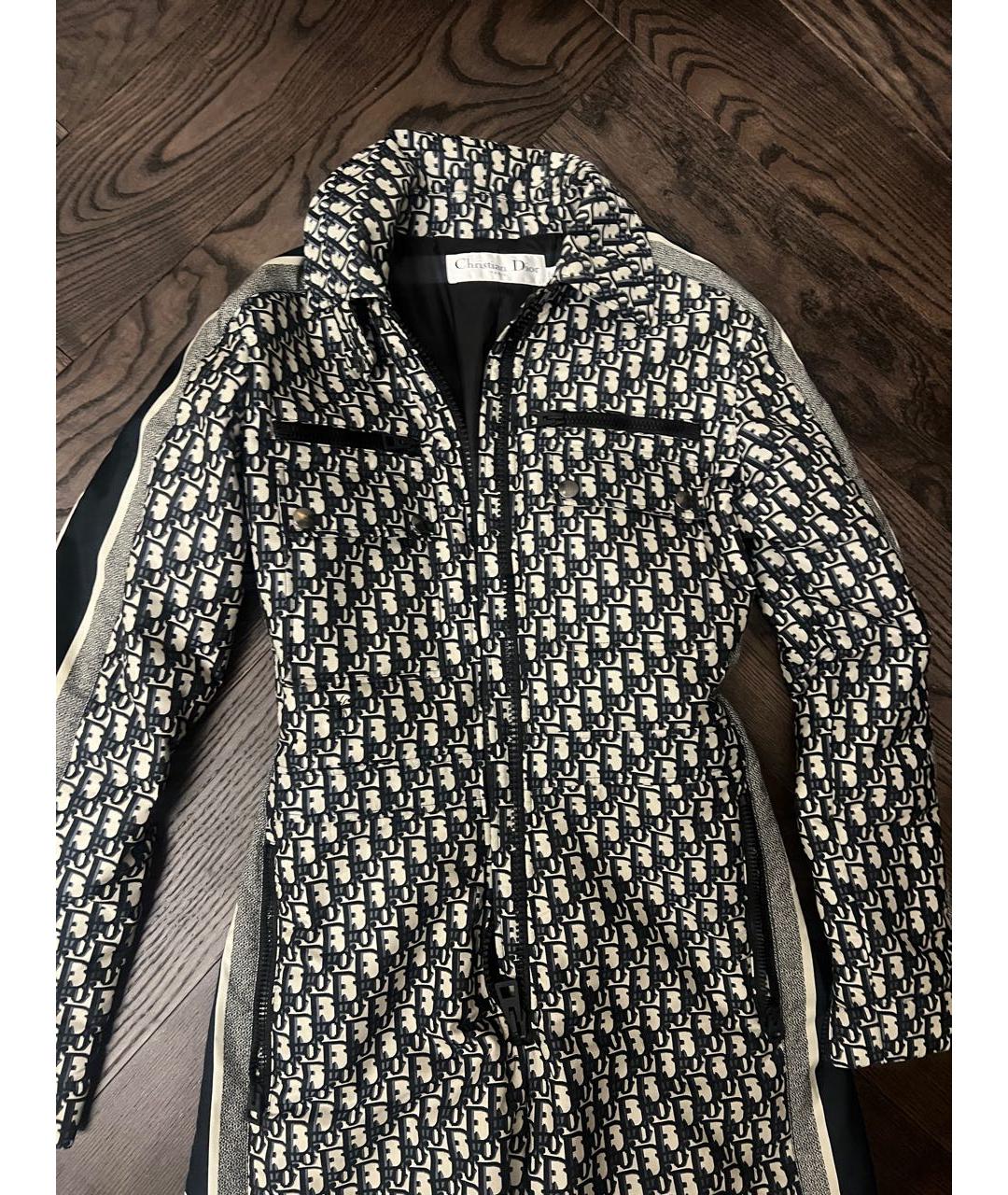 CHRISTIAN DIOR Темно-синий комбинезон, фото 4