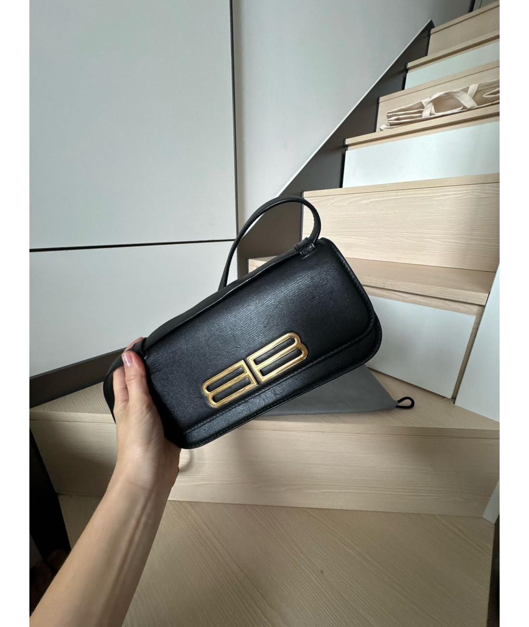 BALENCIAGA Черная сумка через плечо, фото 7