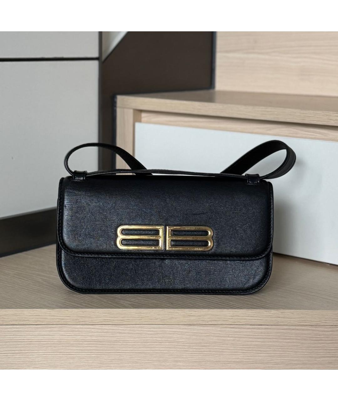 BALENCIAGA Черная сумка через плечо, фото 9