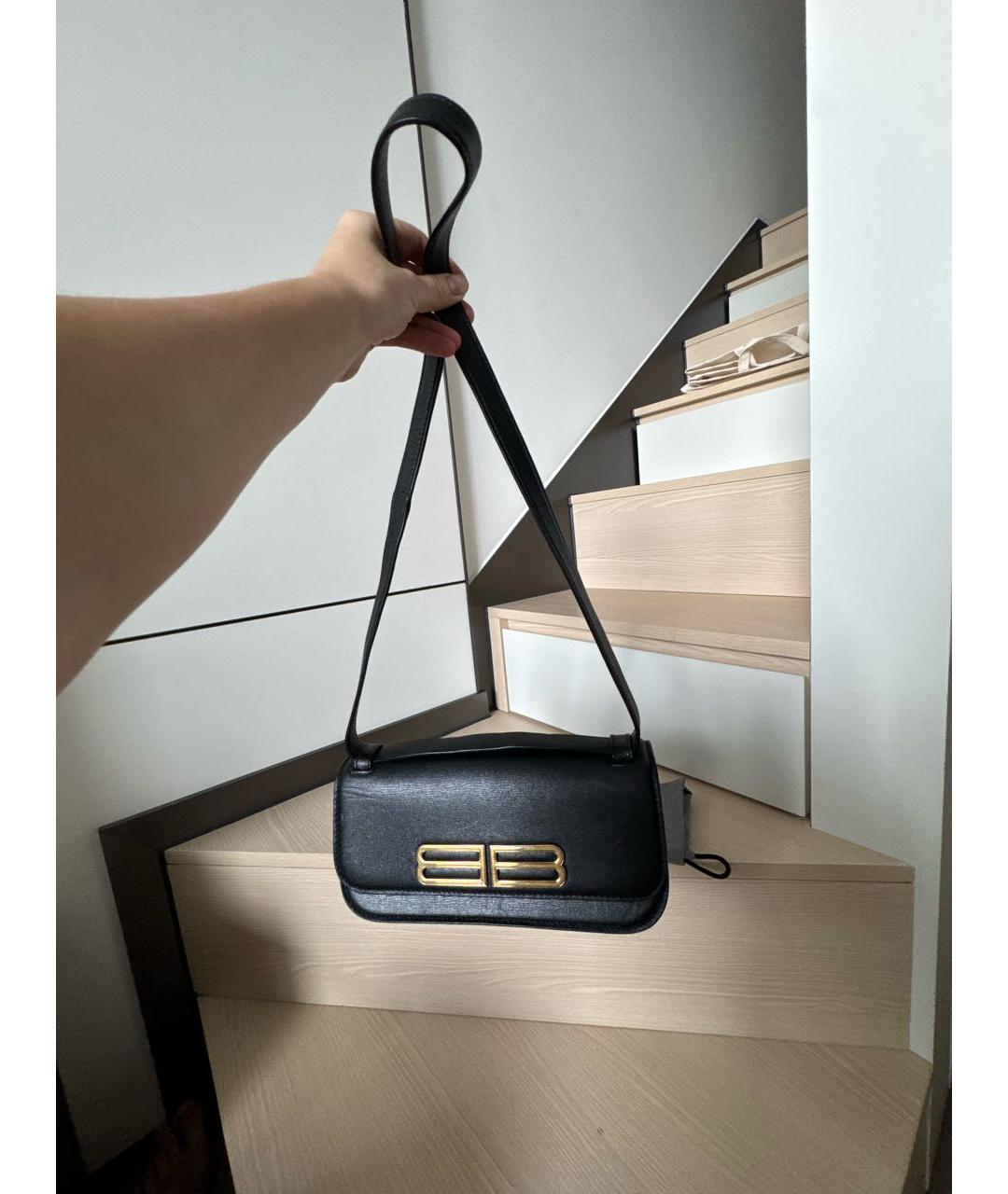 BALENCIAGA Черная сумка через плечо, фото 8